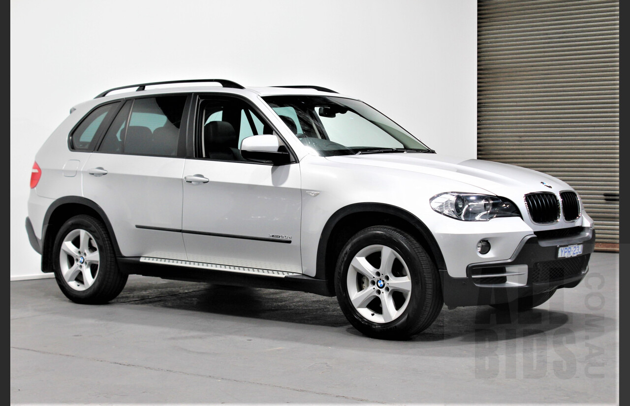 2/2009 Bmw X5 Xdrive 30d E70 MY09 4d Wagon Silver 3.0L Turbo Diesel