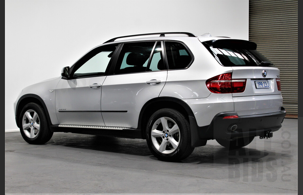 2/2009 Bmw X5 Xdrive 30d E70 MY09 4d Wagon Silver 3.0L Turbo Diesel