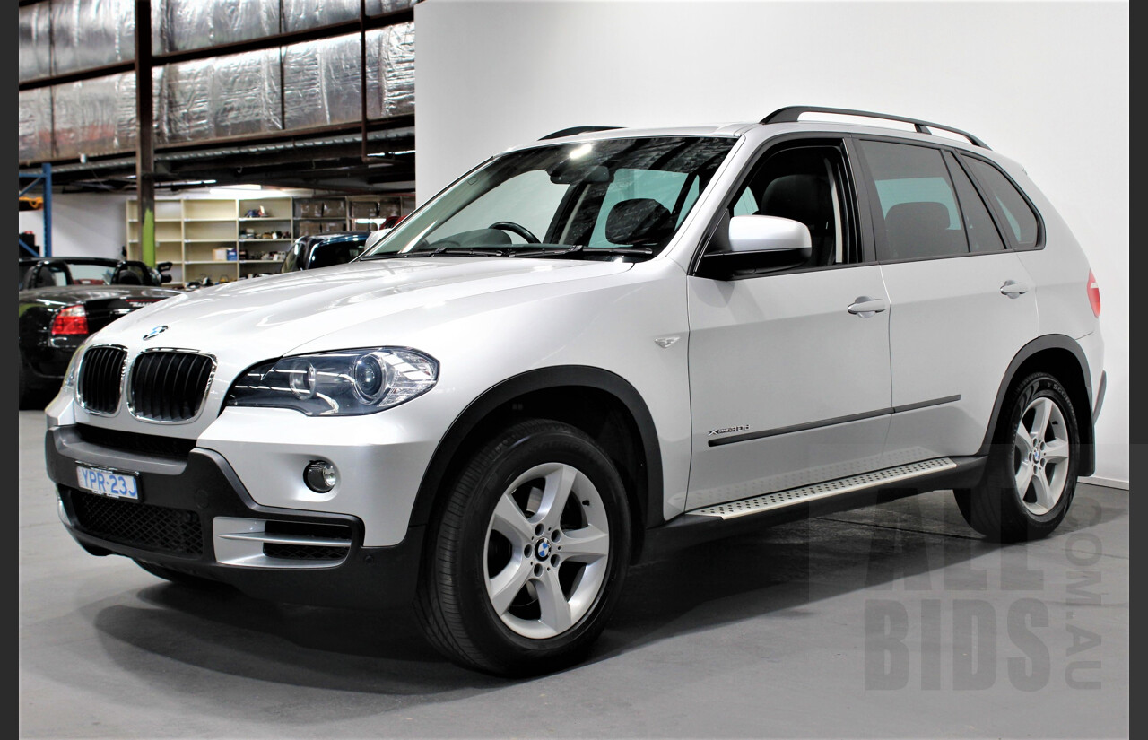 2/2009 Bmw X5 Xdrive 30d E70 MY09 4d Wagon Silver 3.0L Turbo Diesel
