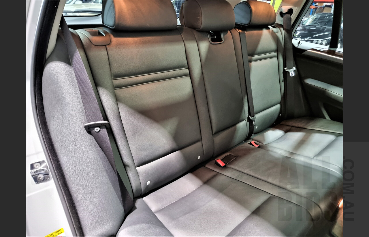 2/2009 Bmw X5 Xdrive 30d E70 MY09 4d Wagon Silver 3.0L Turbo Diesel