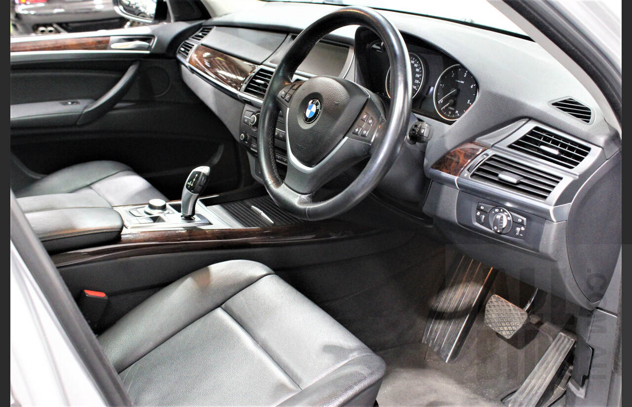 2/2009 Bmw X5 Xdrive 30d E70 MY09 4d Wagon Silver 3.0L Turbo Diesel