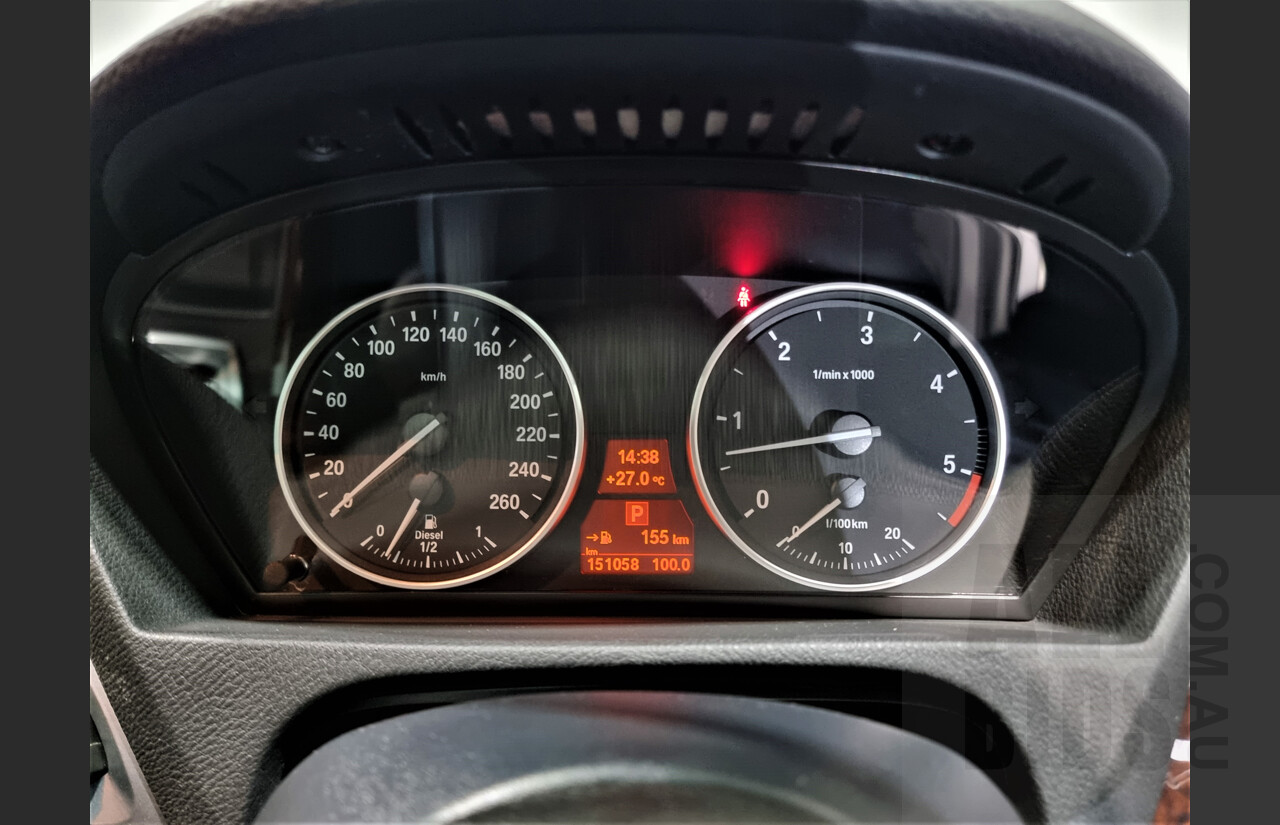 2/2009 Bmw X5 Xdrive 30d E70 MY09 4d Wagon Silver 3.0L Turbo Diesel