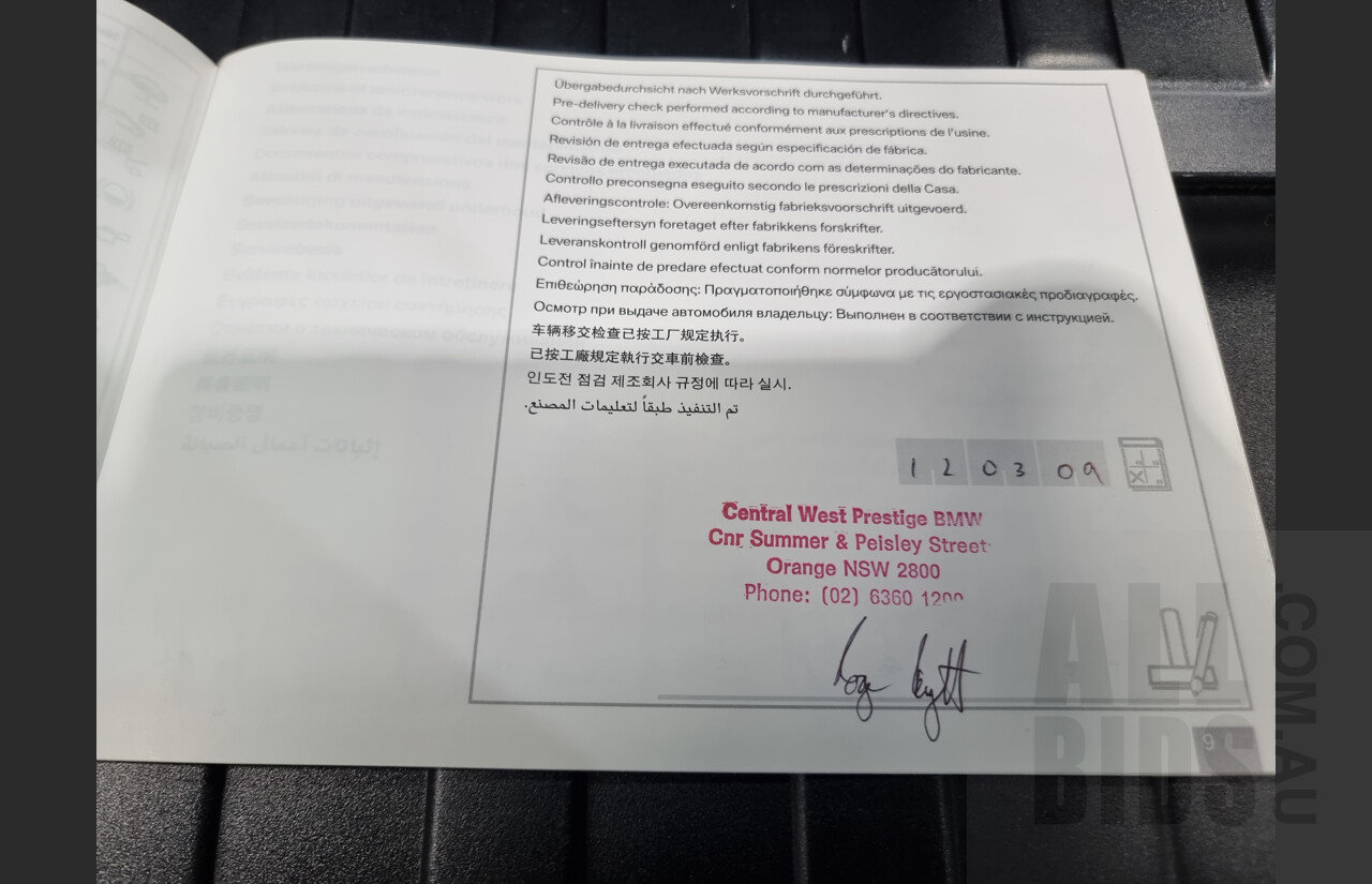 2/2009 Bmw X5 Xdrive 30d E70 MY09 4d Wagon Silver 3.0L Turbo Diesel