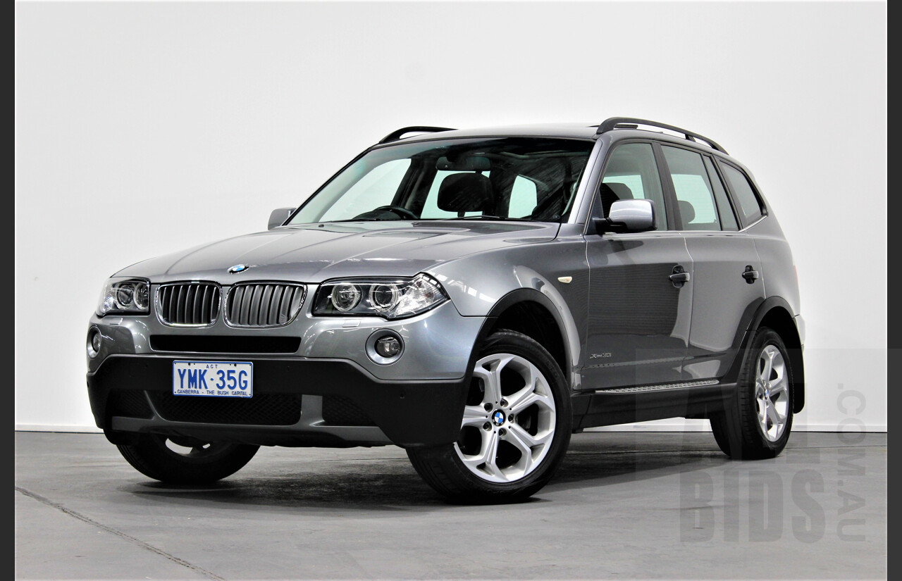 6/2009 Bmw X3 Xdrive 30i Lifestyle E83 MY09 4d Wagon Grey 3.0L