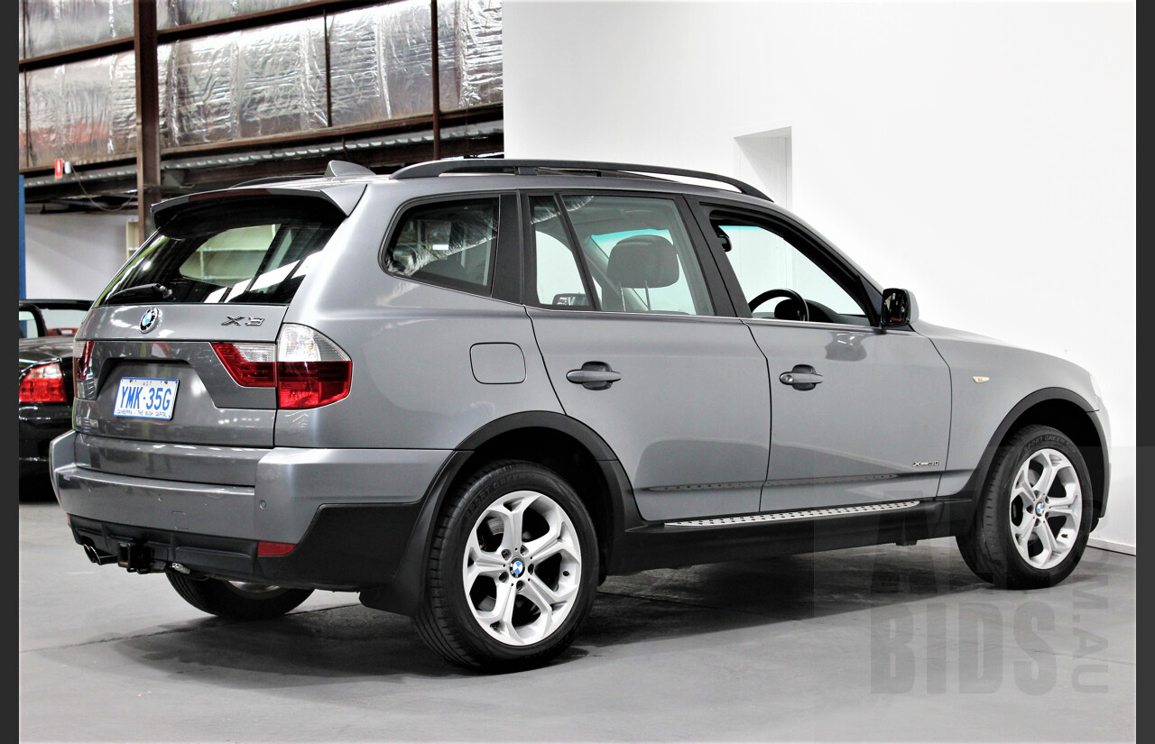 6/2009 Bmw X3 Xdrive 30i Lifestyle E83 MY09 4d Wagon Grey 3.0L