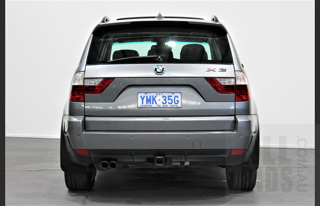 6/2009 Bmw X3 Xdrive 30i Lifestyle E83 MY09 4d Wagon Grey 3.0L