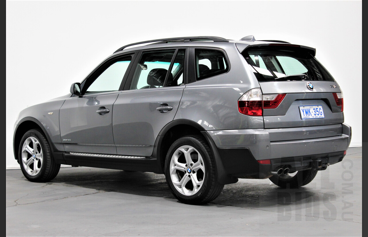 6/2009 Bmw X3 Xdrive 30i Lifestyle E83 MY09 4d Wagon Grey 3.0L