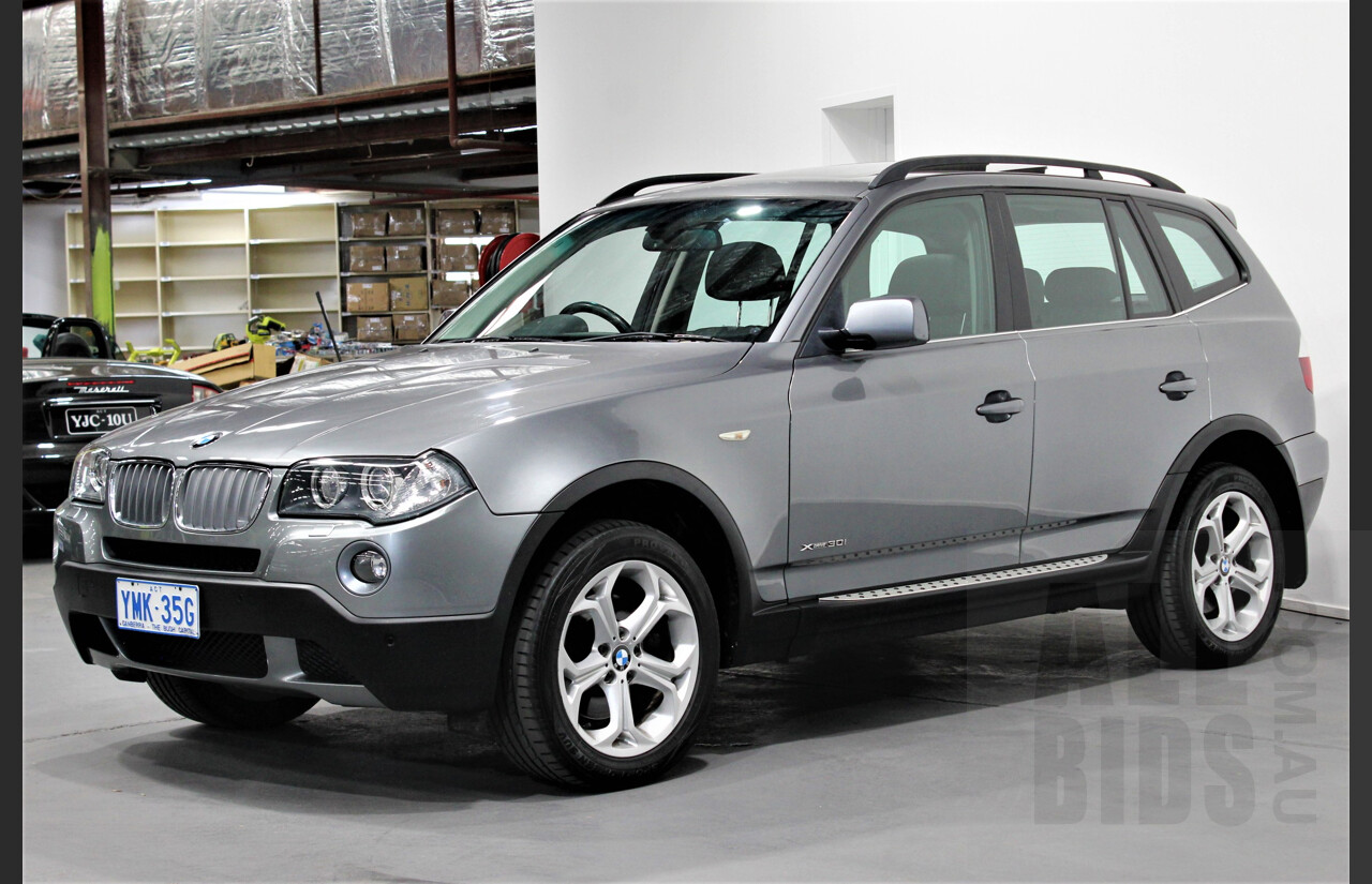 6/2009 Bmw X3 Xdrive 30i Lifestyle E83 MY09 4d Wagon Grey 3.0L