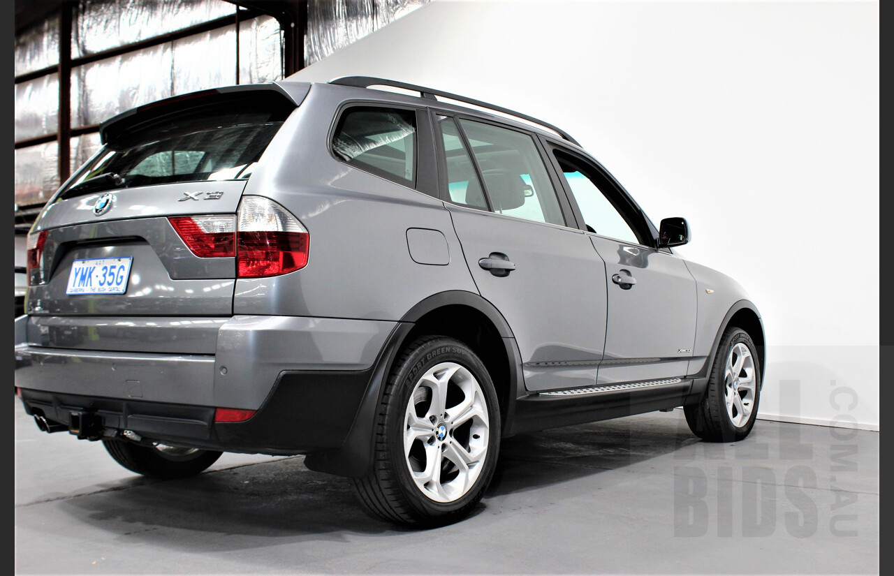 6/2009 Bmw X3 Xdrive 30i Lifestyle E83 MY09 4d Wagon Grey 3.0L