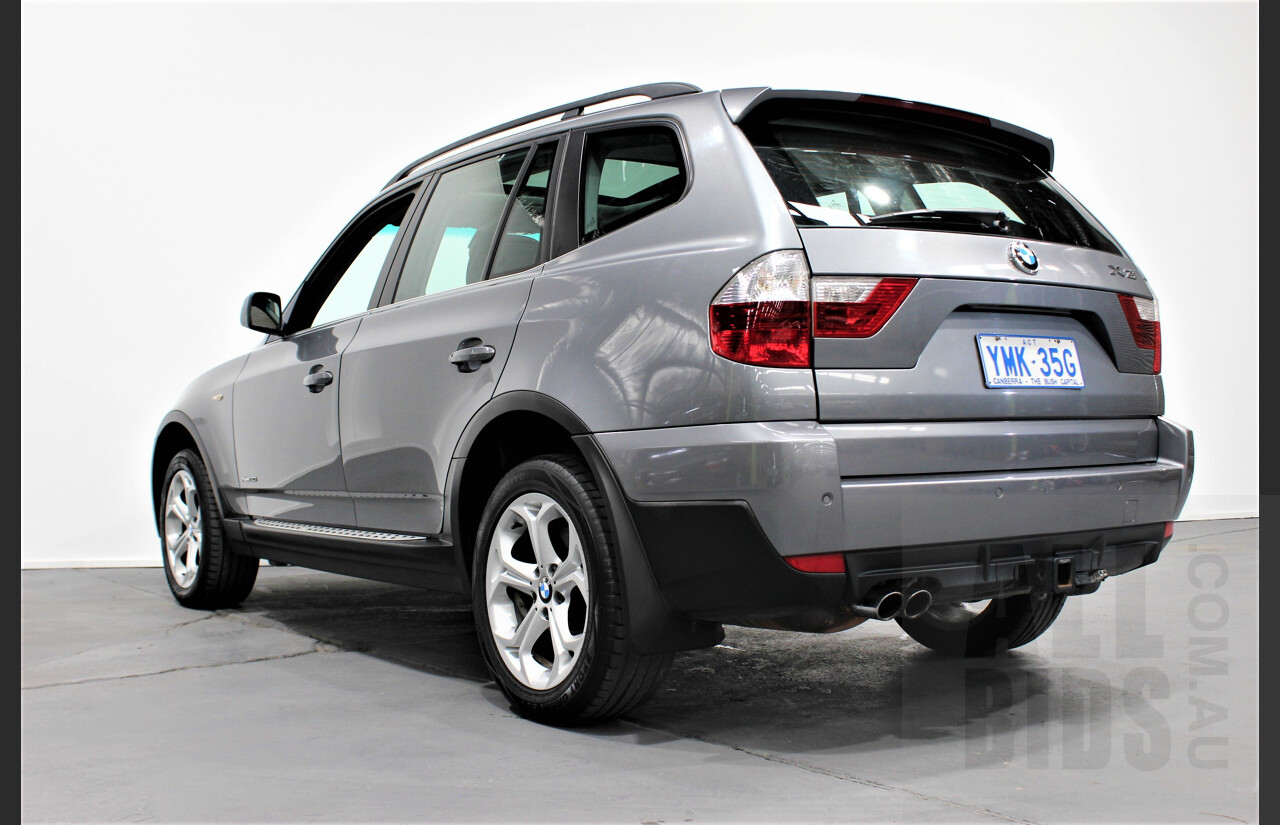 6/2009 Bmw X3 Xdrive 30i Lifestyle E83 MY09 4d Wagon Grey 3.0L