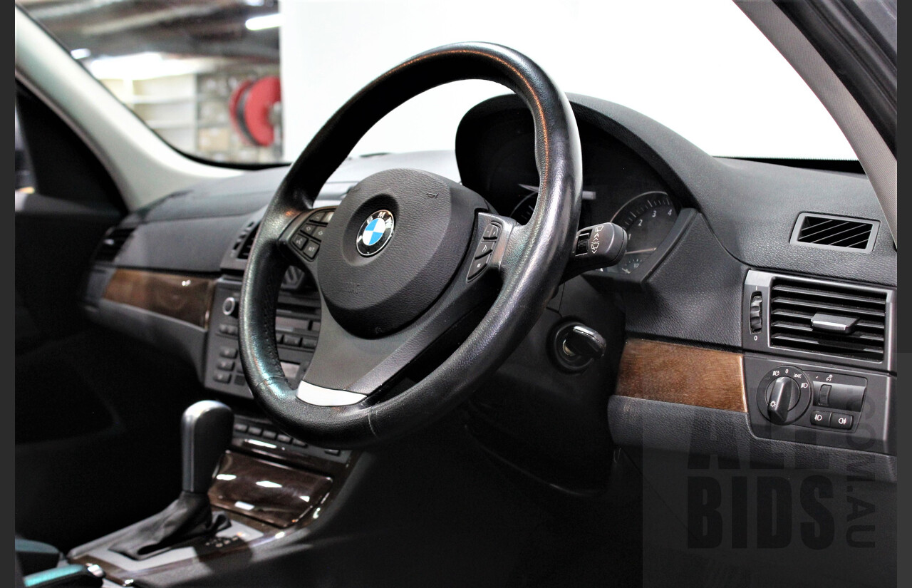 6/2009 Bmw X3 Xdrive 30i Lifestyle E83 MY09 4d Wagon Grey 3.0L