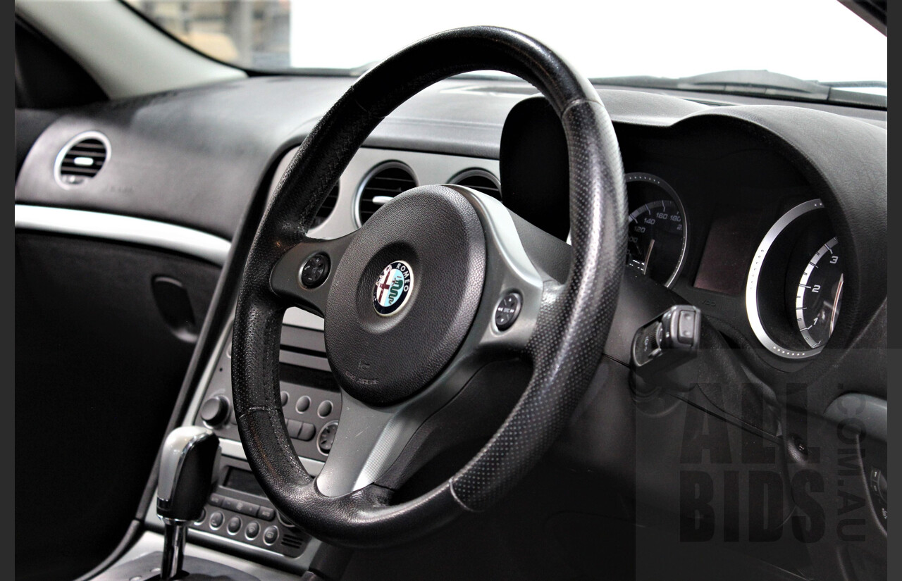 10/2008 Alfa Romeo 159 2.4 JTDm 4d Sedan Black 2.4L Diesel