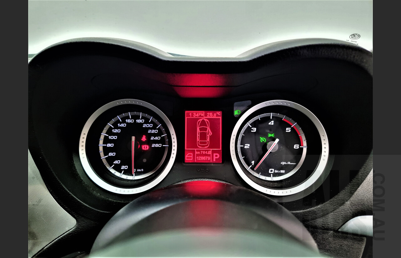 10/2008 Alfa Romeo 159 2.4 JTDm 4d Sedan Black 2.4L Diesel