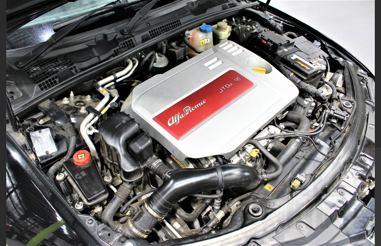 10/2008 Alfa Romeo 159 2.4 JTDm 4d Sedan Black 2.4L Diesel