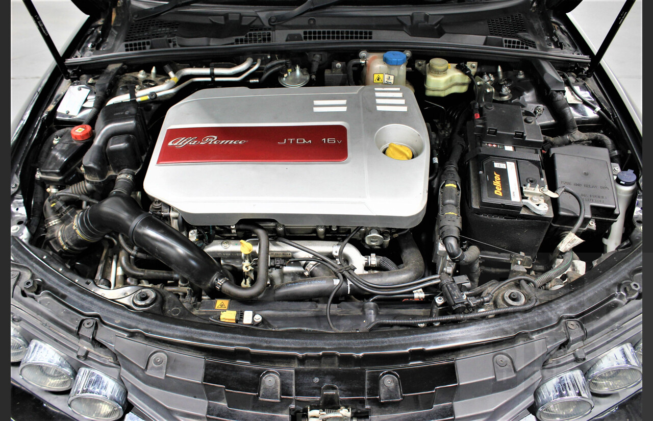 10/2008 Alfa Romeo 159 2.4 JTDm 4d Sedan Black 2.4L Diesel