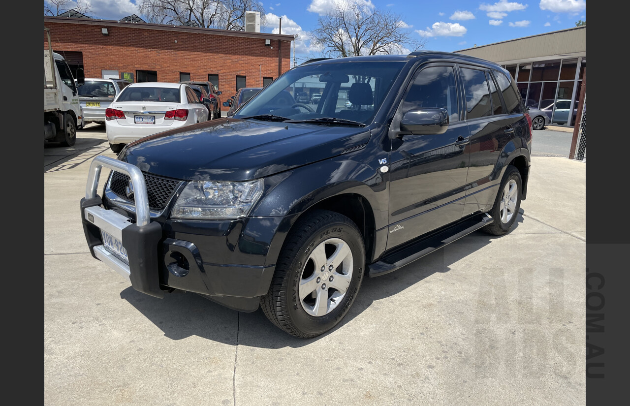 1/2008 Suzuki Grand Vitara Trekker JT 4d Wagon Black 2.7L
