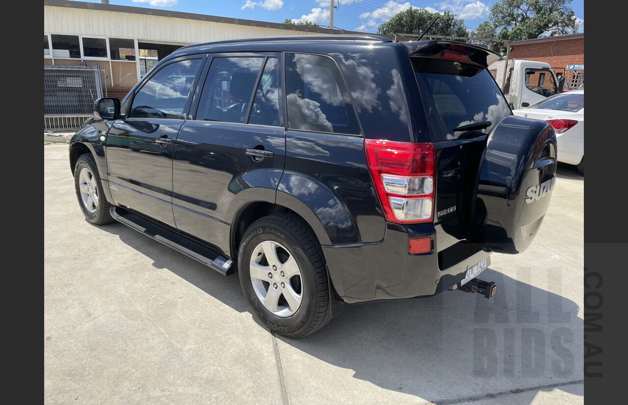 1/2008 Suzuki Grand Vitara Trekker JT 4d Wagon Black 2.7L