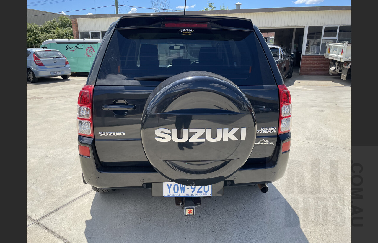1/2008 Suzuki Grand Vitara Trekker JT 4d Wagon Black 2.7L
