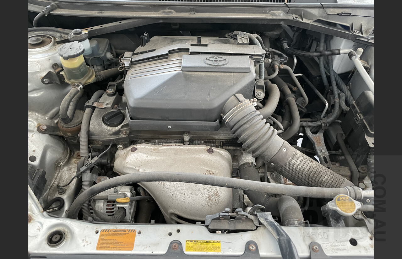 8/2005 Toyota Rav4 CV Sport (4x4) ACA22R 2d Wagon Silver 2.4L