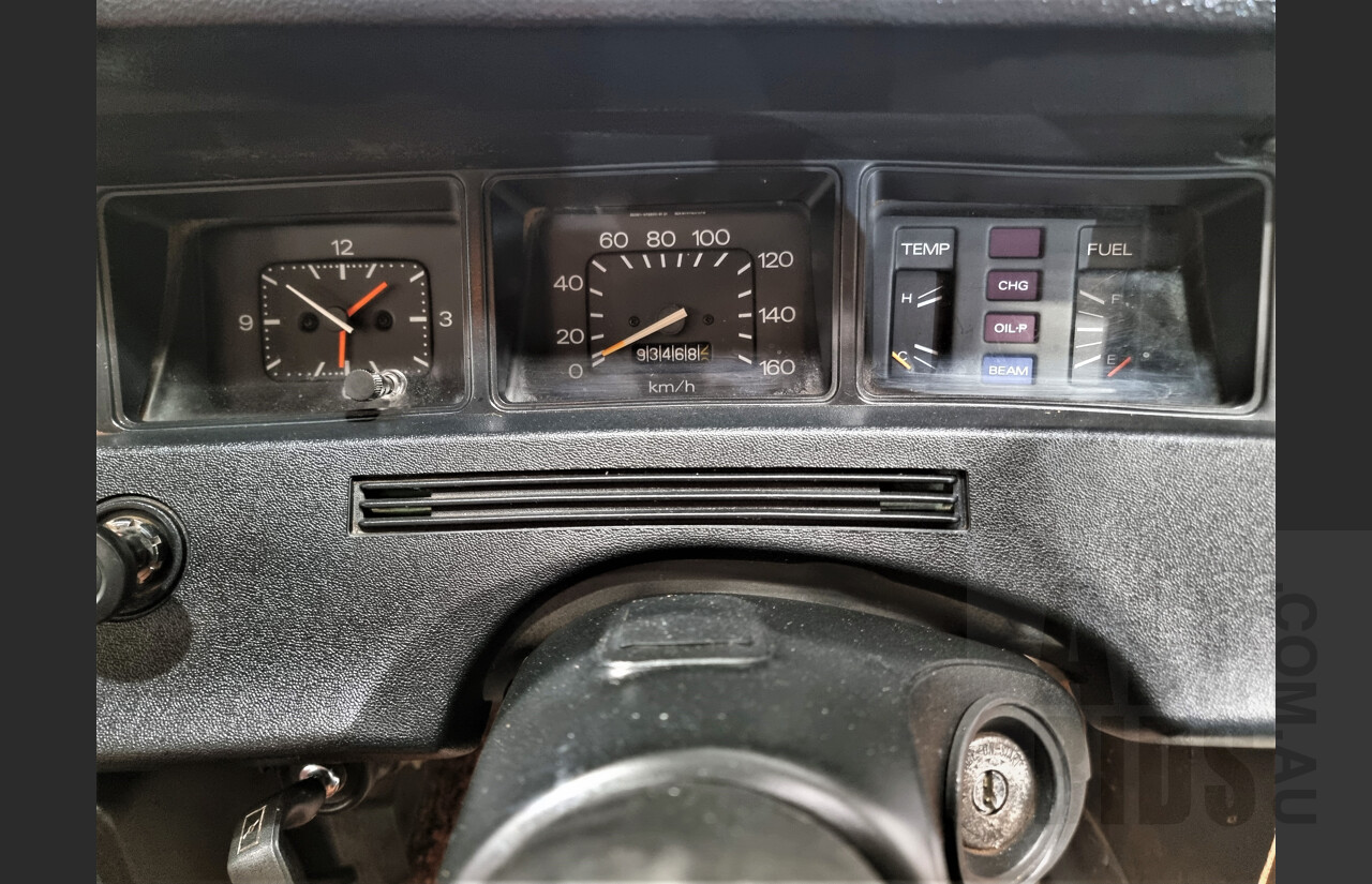 7/1974 Datsun 120y 4d Sedan White 1.2L