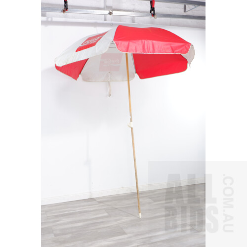 Vintage Coca Cola Beach Umbrella
