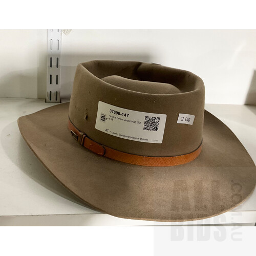 Akubra Down Under Hat, Size 58