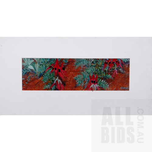 Three Assorted Artworks, Largest 55 x 29 cm