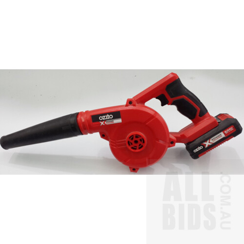Ozito 18 Volt Cordless Workshop Blower