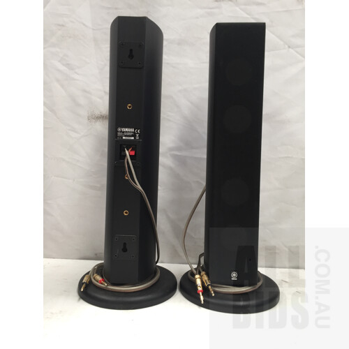 Yamaha RX-V473 AV Receiver, Yamaha NS-AP8805 Home Cinema Speaker Package And Yamaha YST-SW030 6Inch Subwoofer