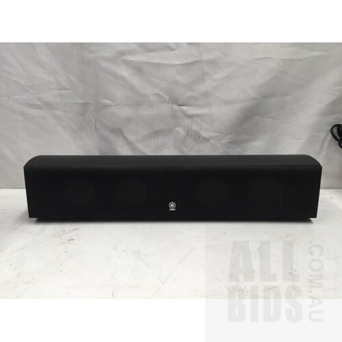 Yamaha RX-V473 AV Receiver, Yamaha NS-AP8805 Home Cinema Speaker Package And Yamaha YST-SW030 6Inch Subwoofer