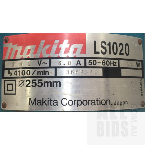 Makita LS1020 255mm Mitre Saw