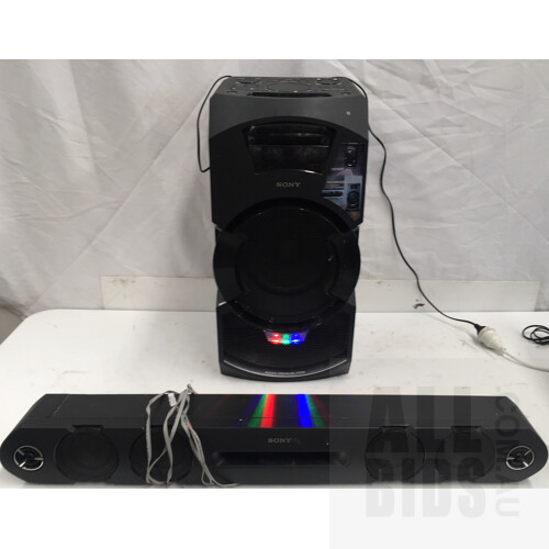 Sony MHC-GT3D Home Audio System