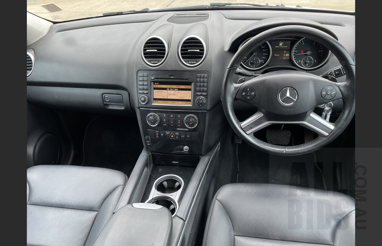 9/2010 Mercedes-Benz ML350 CDI BlueEfficiency AMG Sports (4x4) W164  4d Wagon Silver  3.0L