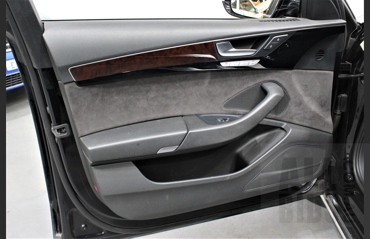 4/2013 Audi A8 L 3.0 TDi Quattro 4H MY12 4d Sedan Black 3.0L Turbo Diesel