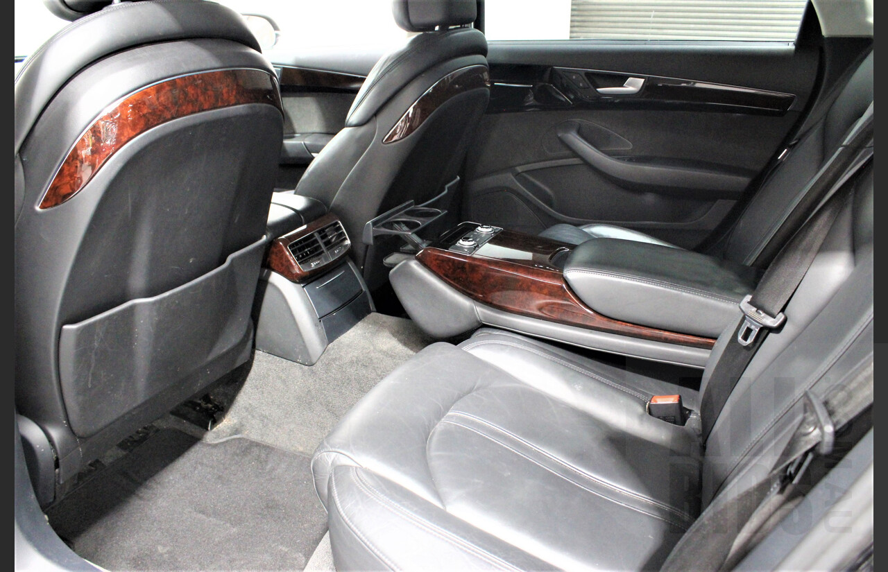 4/2013 Audi A8 L 3.0 TDi Quattro 4H MY12 4d Sedan Black 3.0L Turbo Diesel