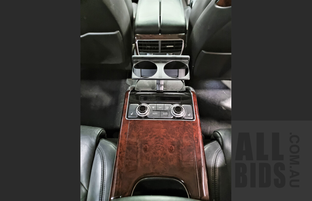 4/2013 Audi A8 L 3.0 TDi Quattro 4H MY12 4d Sedan Black 3.0L Turbo Diesel