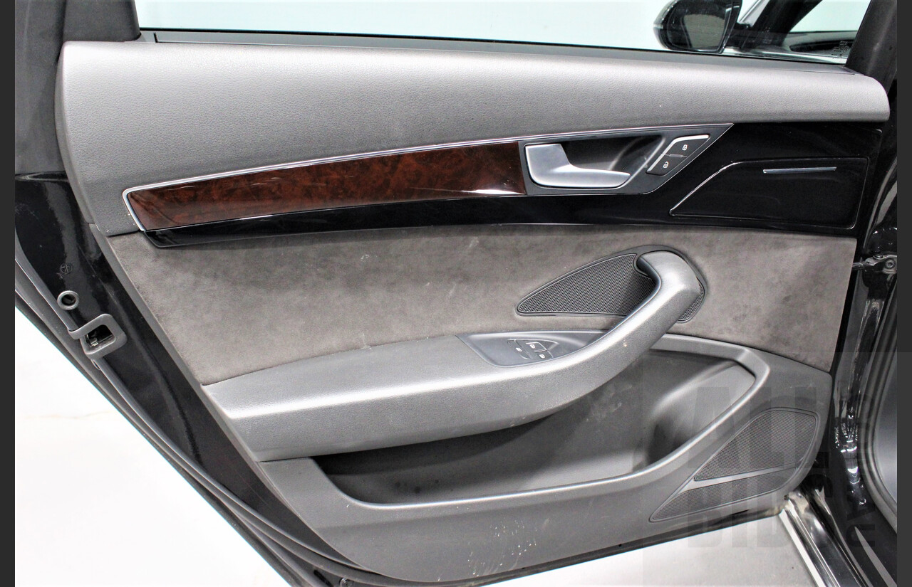 4/2013 Audi A8 L 3.0 TDi Quattro 4H MY12 4d Sedan Black 3.0L Turbo Diesel