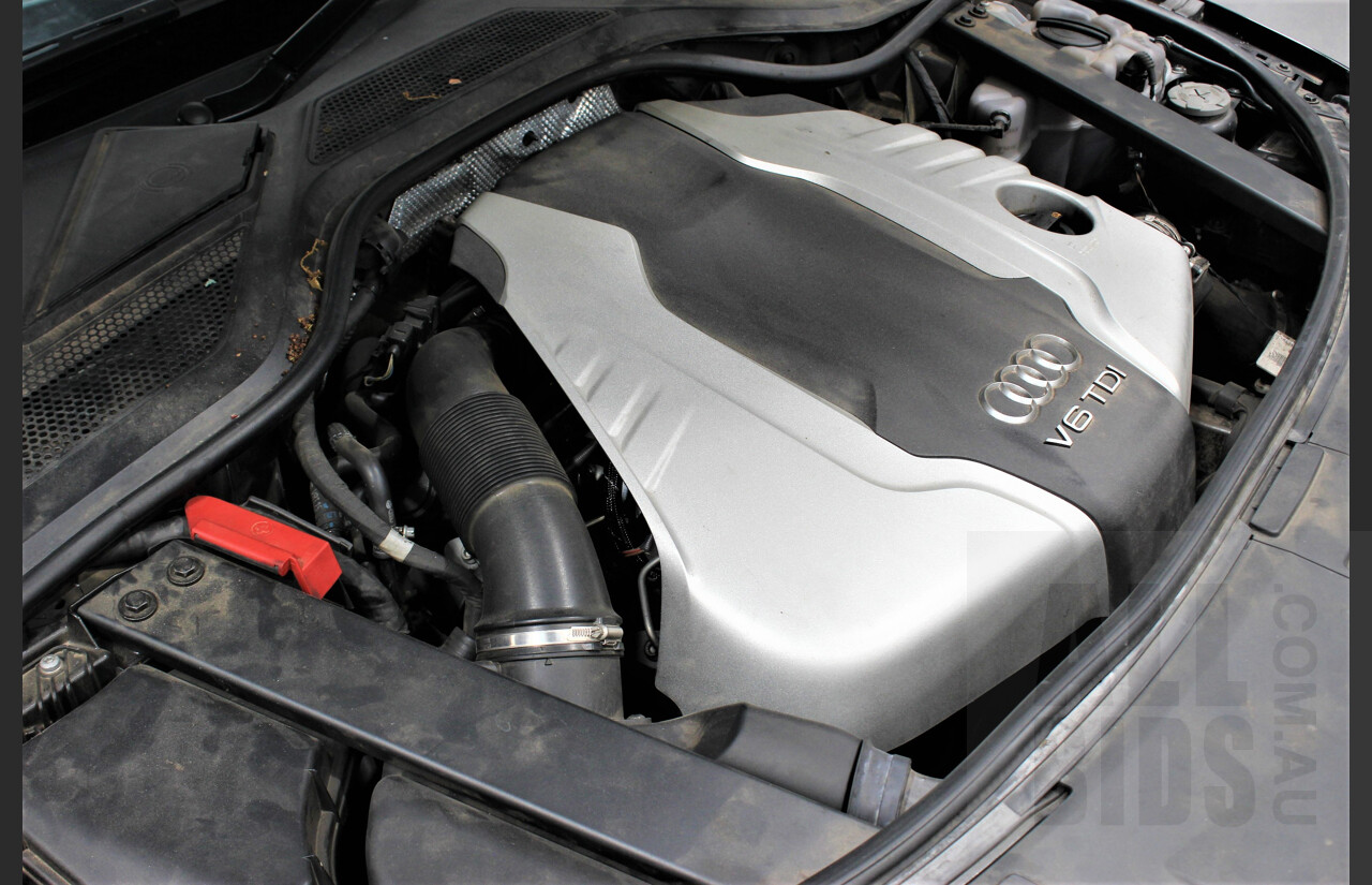 4/2013 Audi A8 L 3.0 TDi Quattro 4H MY12 4d Sedan Black 3.0L Turbo Diesel