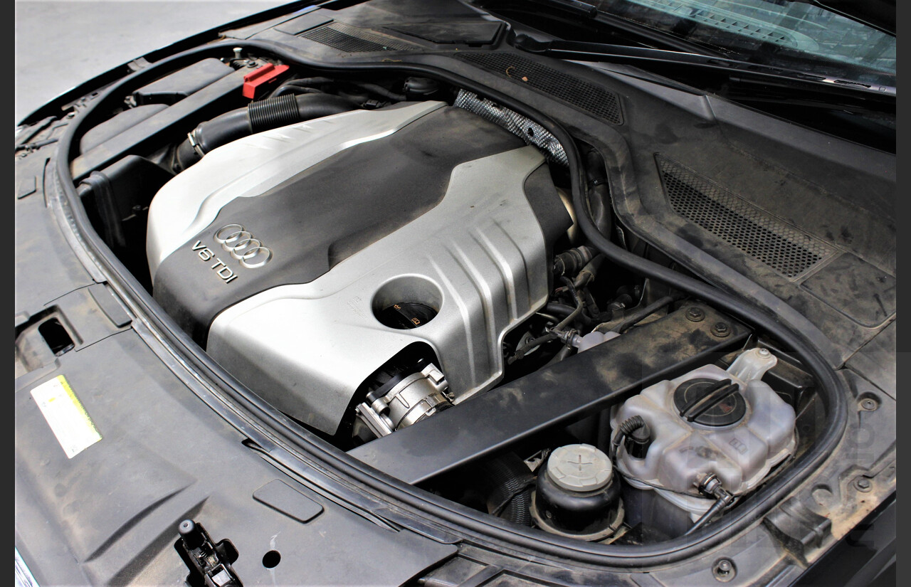 4/2013 Audi A8 L 3.0 TDi Quattro 4H MY12 4d Sedan Black 3.0L Turbo Diesel