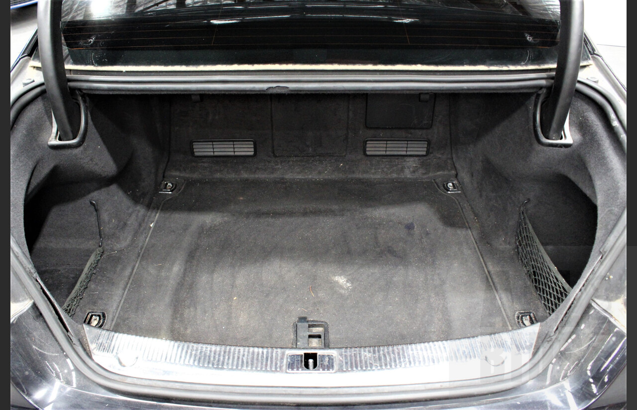 4/2013 Audi A8 L 3.0 TDi Quattro 4H MY12 4d Sedan Black 3.0L Turbo Diesel