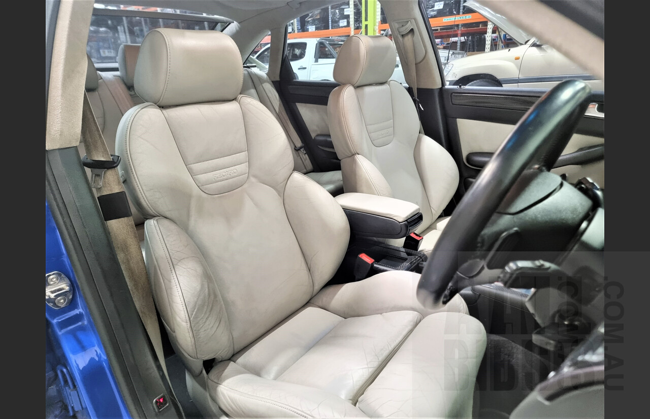 4/2004 Audi S6 C5 4.2 Quattro 4B 4d Sedan Nogaro Blue 4.2L V8
