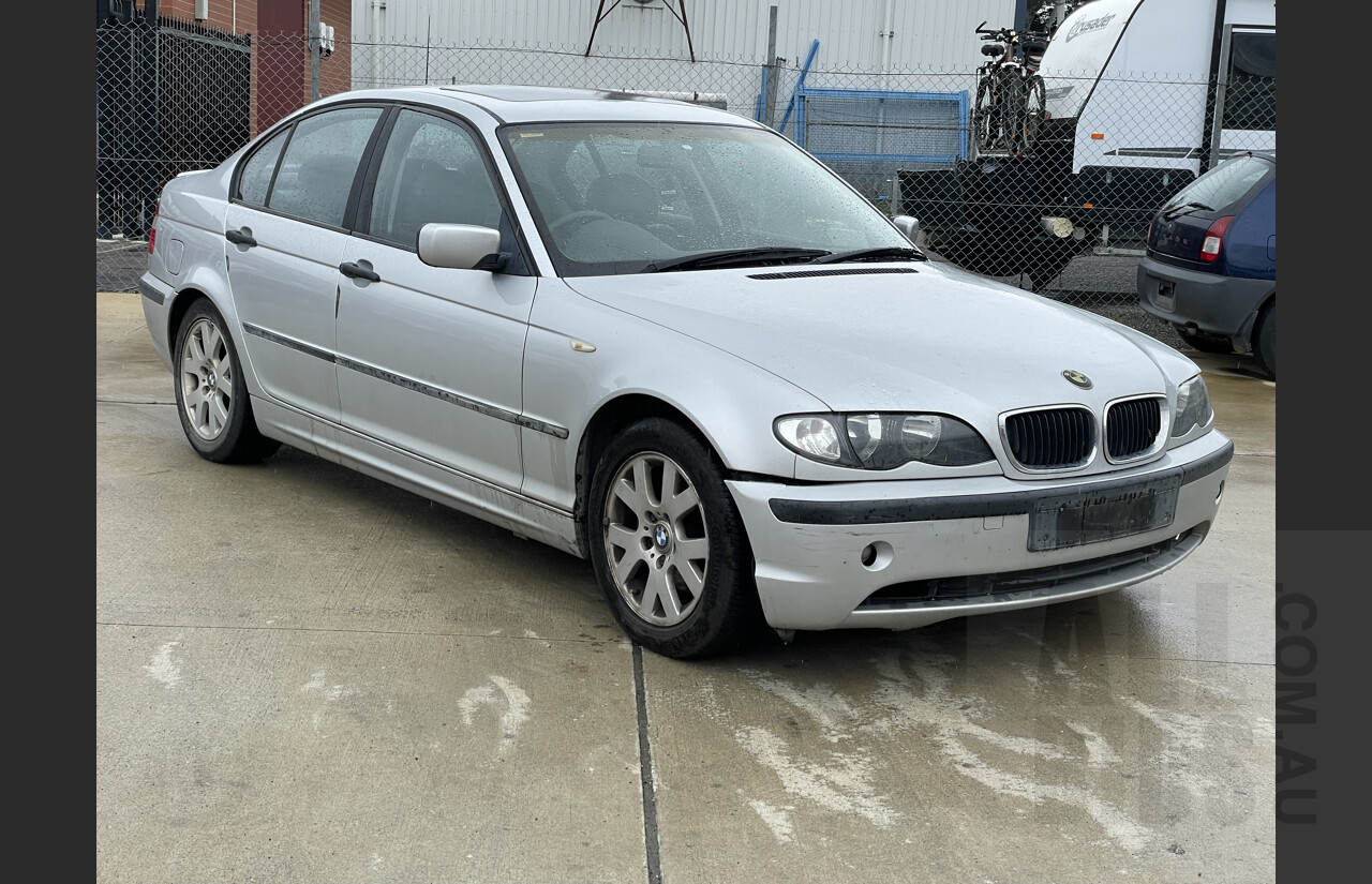 4/2003 Bmw 318i Executive E46 4d Sedan Silver 2.0L