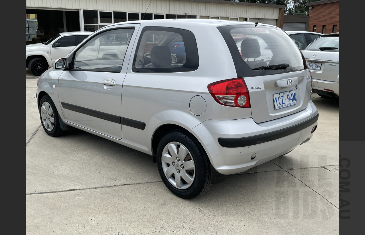 11/2003 Hyundai Getz XL TB 3d Hatchback Silver 1.3L