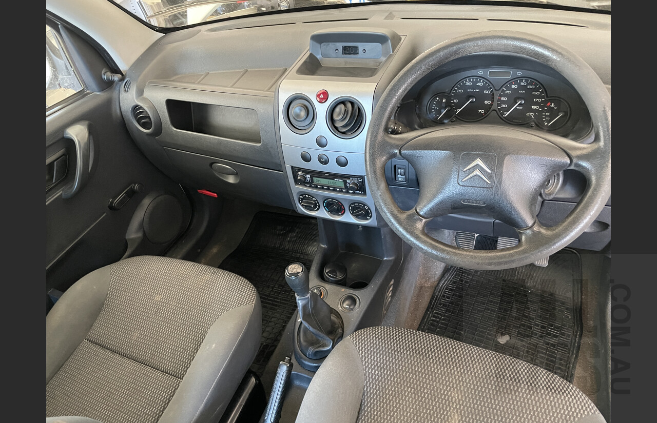 6/2009 Citroen Berlingo Ii  M59 2d Panelvan White 1.4L