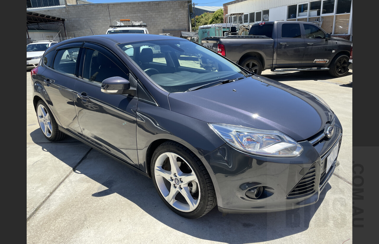 6/2014 Ford Focus Trend LW MK2 MY14 5d Hatchback Grey 2.0L