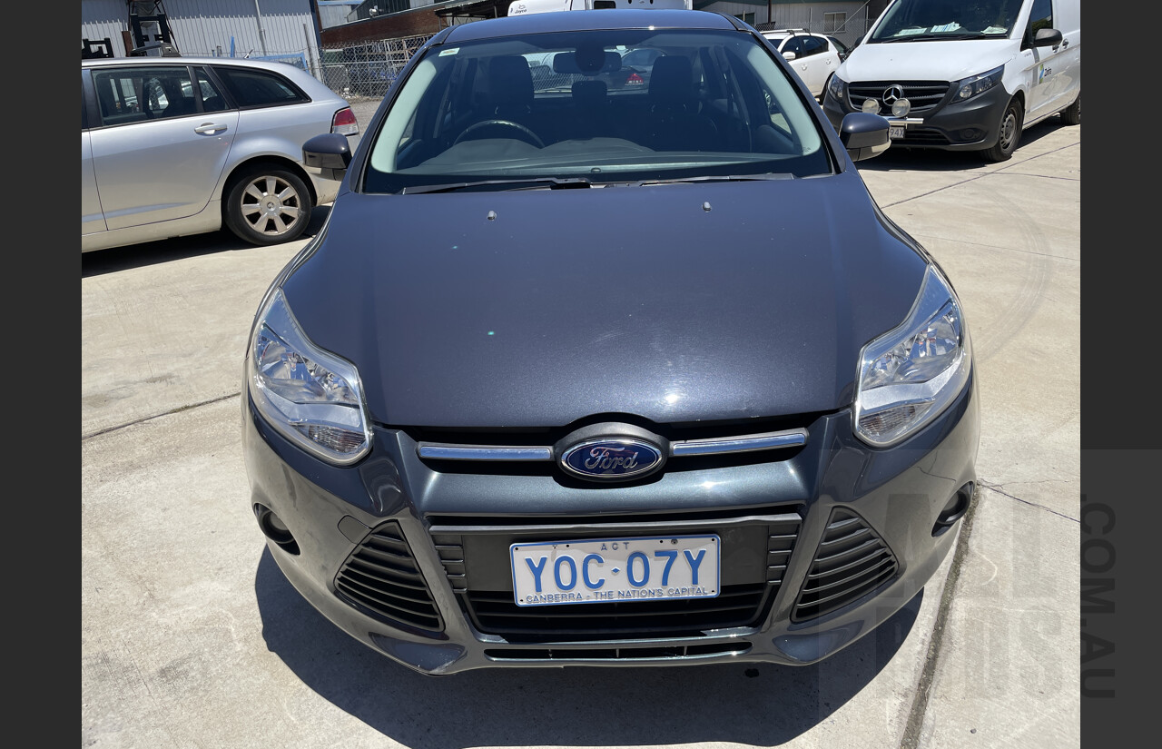 6/2014 Ford Focus Trend LW MK2 MY14 5d Hatchback Grey 2.0L