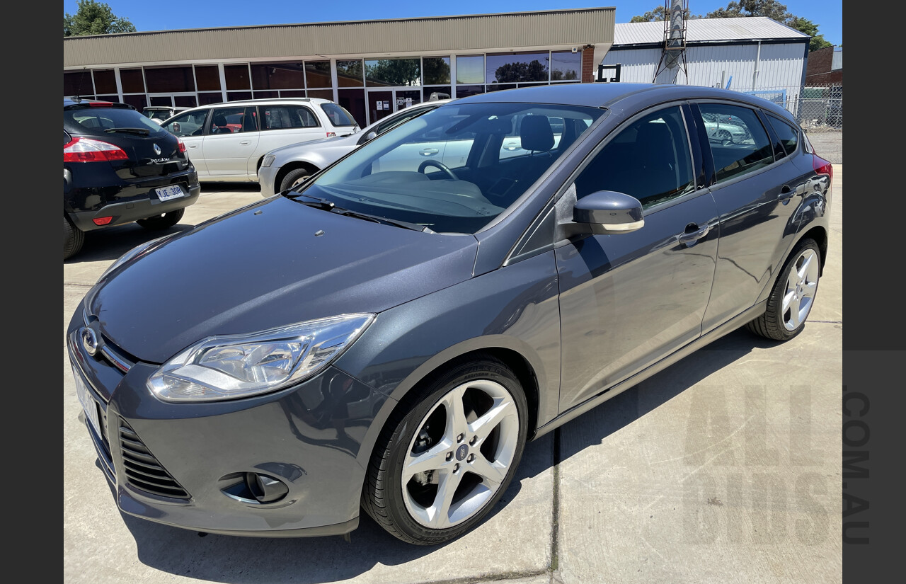 6/2014 Ford Focus Trend LW MK2 MY14 5d Hatchback Grey 2.0L