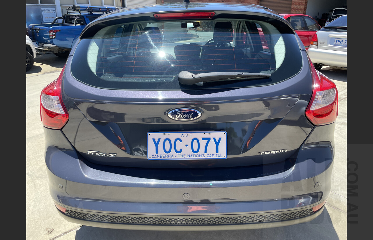6/2014 Ford Focus Trend LW MK2 MY14 5d Hatchback Grey 2.0L