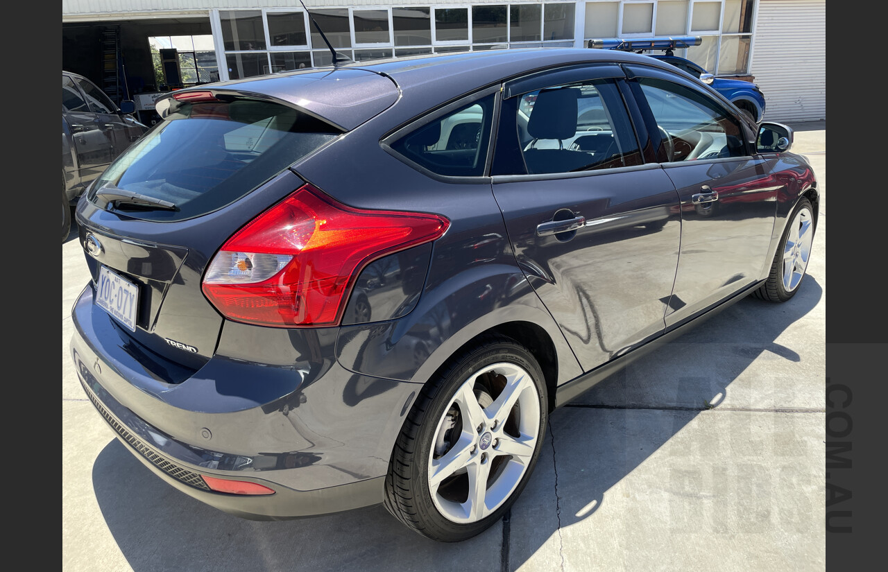 6/2014 Ford Focus Trend LW MK2 MY14 5d Hatchback Grey 2.0L