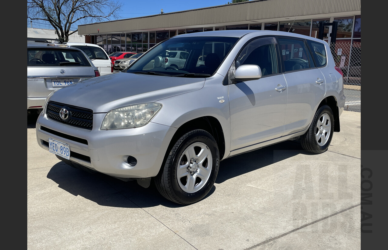 6/2006 Toyota Rav4 CV (4x4) ACA33R 4d Wagon Silver 2.4L